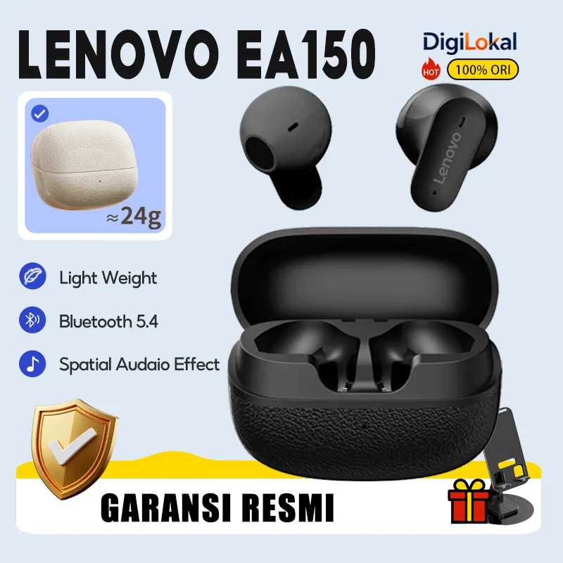 Lenovo EA150 ENC True Wireless Bluetooth 5.4 Mini Earbuds Earphone TWS 24g