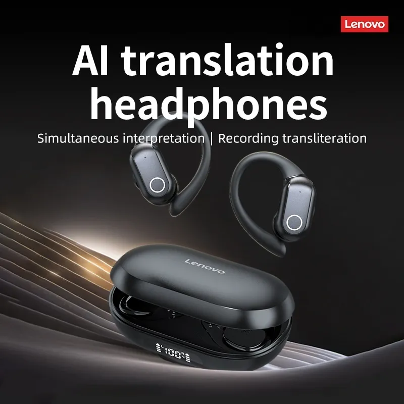 Supernova x Lenovo Thinkplus TA310 TWS Al Translation LED True Wireless Bluetooth 5.4 Earbuds Earphone