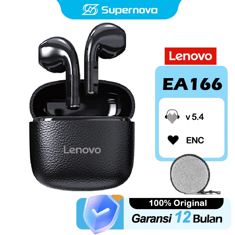 Lenovo Thinkplus EA166 ENC True Wireless Bluetooth Mini Earbuds Earphone TWS HD Sound Stereo IPX5 V5.4