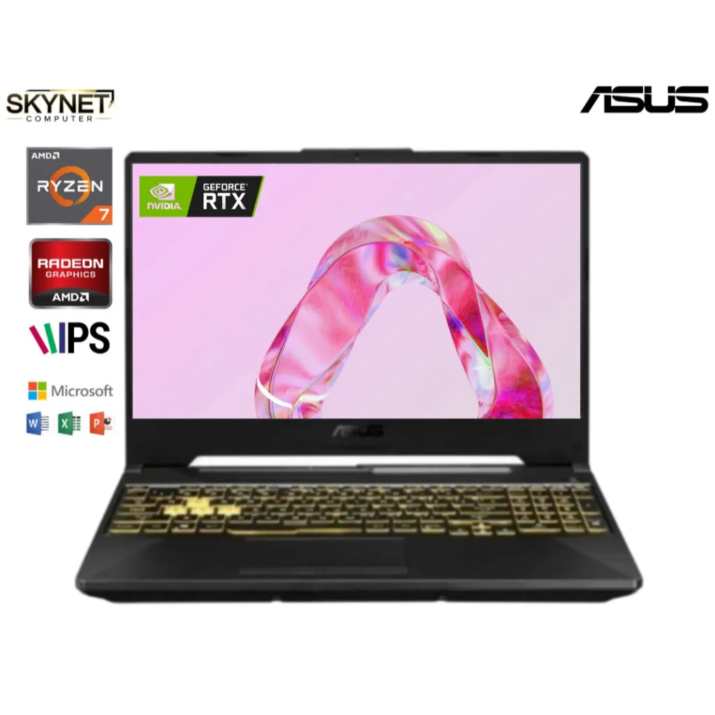 ASUS Tuf Gaming A15 FA506NCG Ryzen 7 7445HS RAM32GB SSD2TB Nvidia RTX3050 15.6" Windows 11 Office 2021