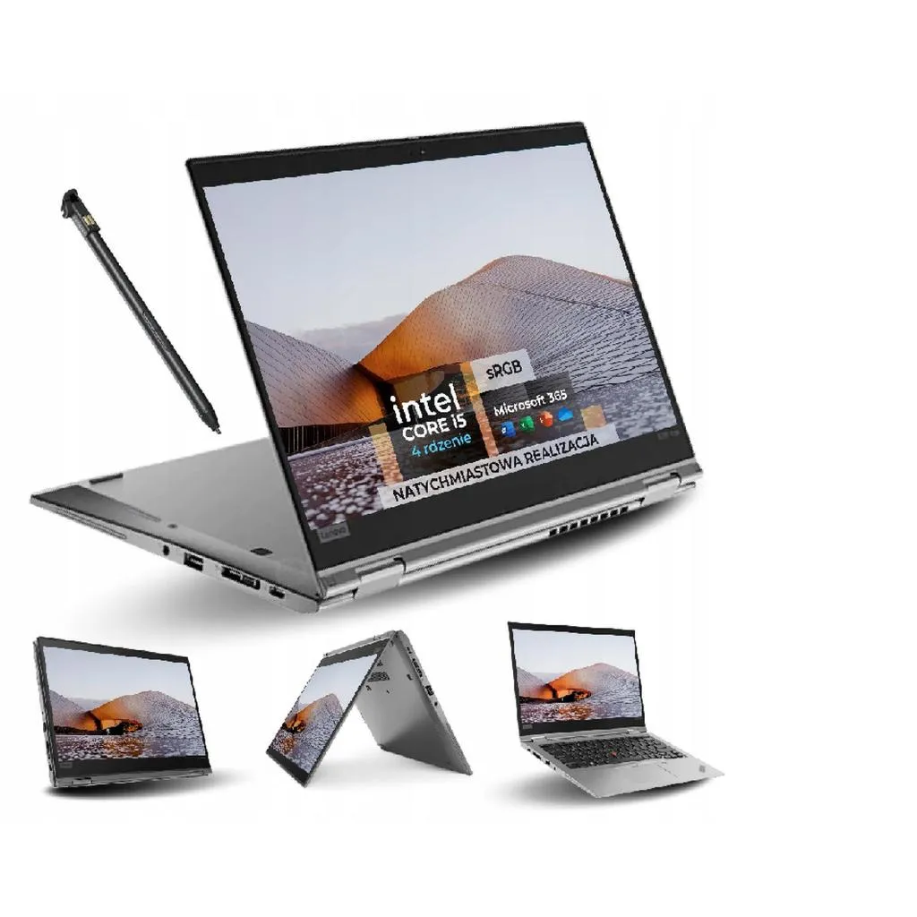 Laptop Lenovo Thinkpad Yoga X390 Core i7 Gen 8 Ram 16GB/512GB Free Tas/Mouse
