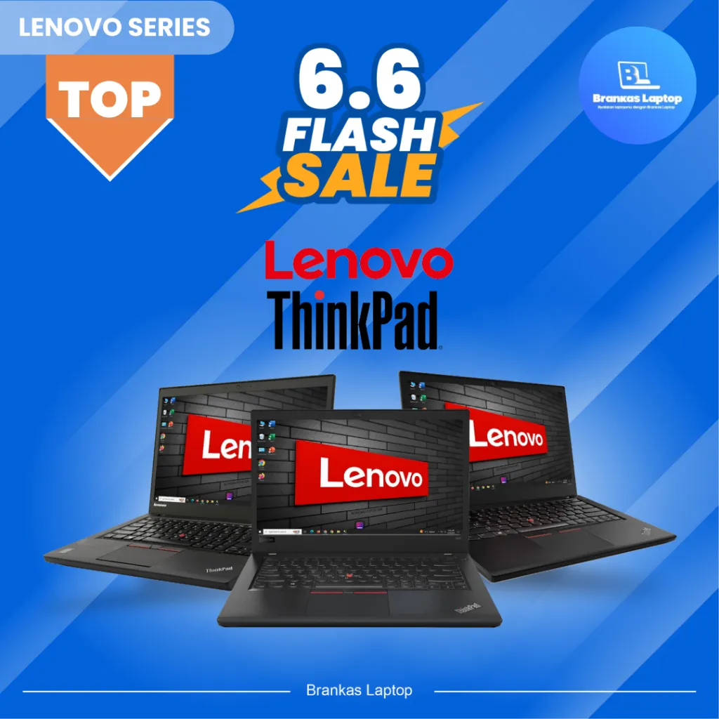 Laptop Lenovo ThinkPad L460 / L470 / T460 / T470 / T480 / T490 | Celeron / i3 / i5 / i7 | Second Original Dan Murah
