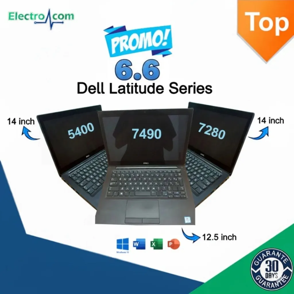 Laptop Dell Latitude Core i7 / Core i5 | 7470 7480 7490 5490 5400 RAM 16GB / SSD 512GB / Mulus / Second / Berkualitas / Bergaransi / 100% Original