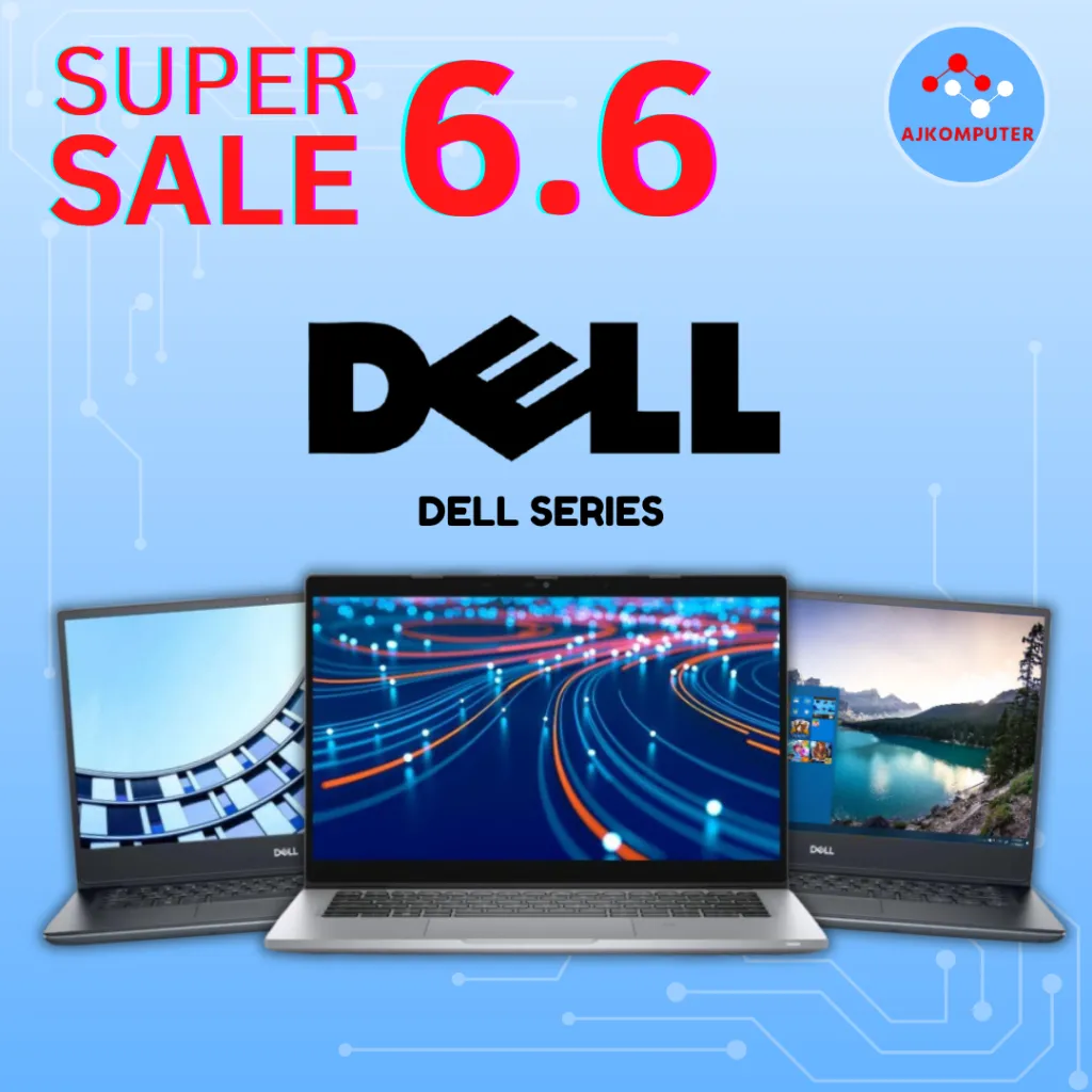 LAPTOP DELL LATITUDE CORE i5 / i7 RAM 8GB / 16GB TERMURAH BERKUALITAS BERGARANSI