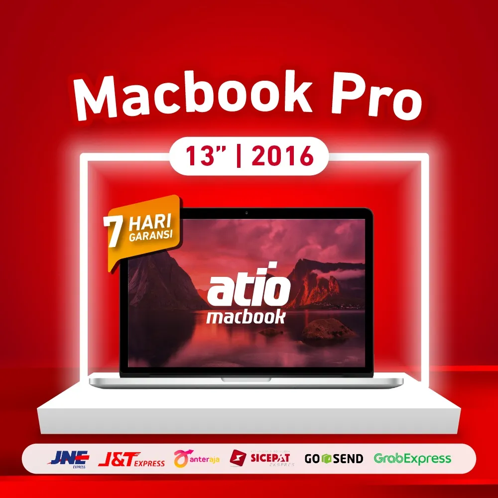MACBOOK PRO RETINA 13 INCH 2016 RAM 8 SSD 128//256 GB TOUCHBAR & NON TOUCHBAR