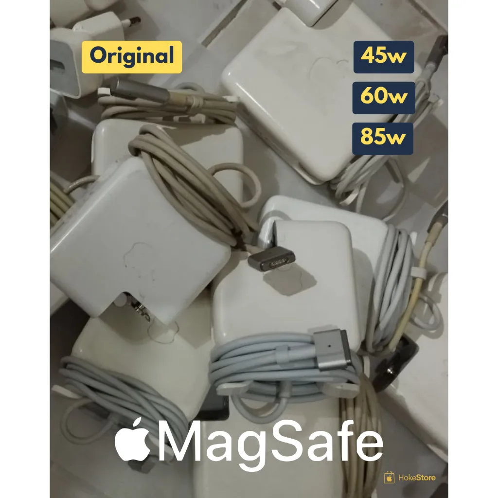 Macbook Charger Ori Magsafe 2 45W 60W 85W Second Apple Copotan 2nd Garansi