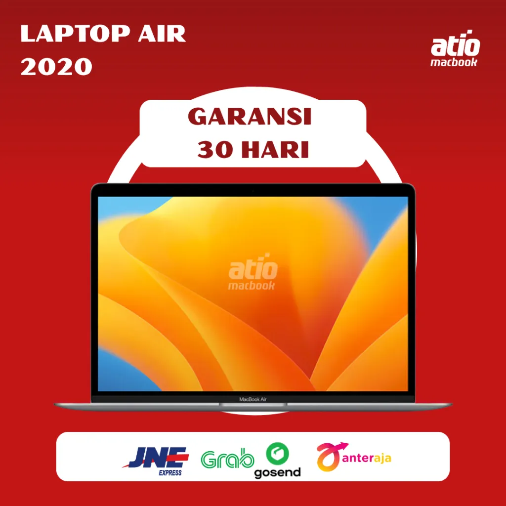 LAPTOP AIR 2020 i3 i5 M1 8/128GB 8/256GB SECOND MULUS, TERMURAH