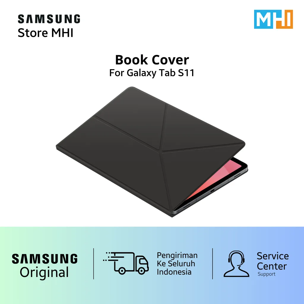 Book Cover Samsung Galaxy Tab S11, Original, Garansi Resmi