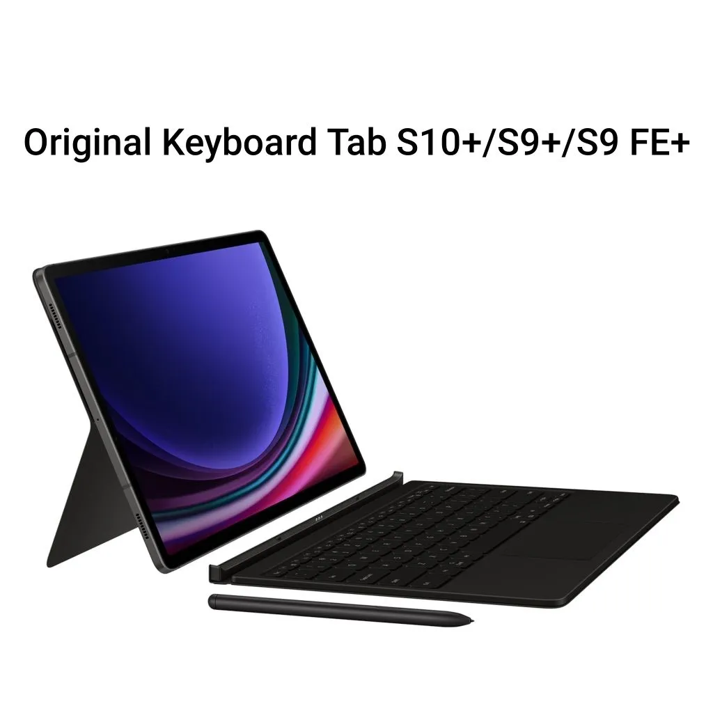 Samsung Galaxy Tab S10 Plus S9 FE S9+ Original Keyboard Touchpad Slim Trackpad Bookcover