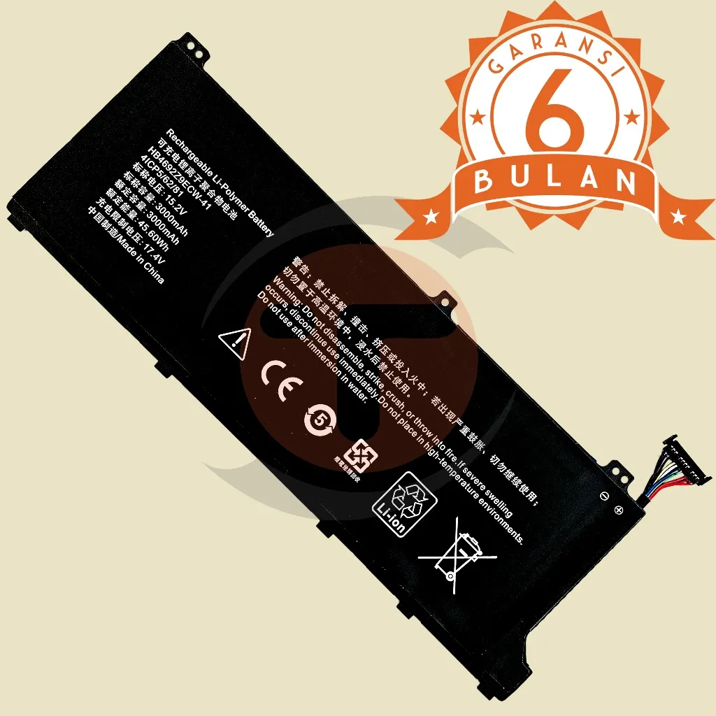 Baterai Untuk Huawei Honor MagicBooK 14 Matebook D14 2020 NBB-WAE9 NBB-WAE9P NBB-WAQ9RP NBLK-WAX9X NIL-WAQ9R Series HB4692Z9ECW-41