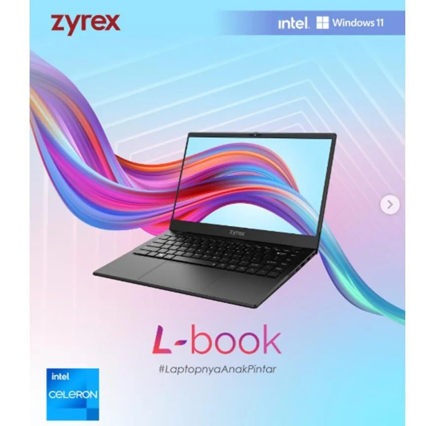 ZYREX LIFEBOOK INTEL N4020 RAM 8GB 256GB WINDOWS 11PRO HD