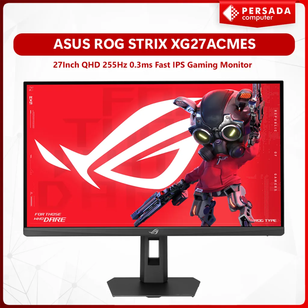 ASUS ROG Strix XG27ACMES 27" QHD 255Hz 0.3ms Fast IPS Gaming Monitor