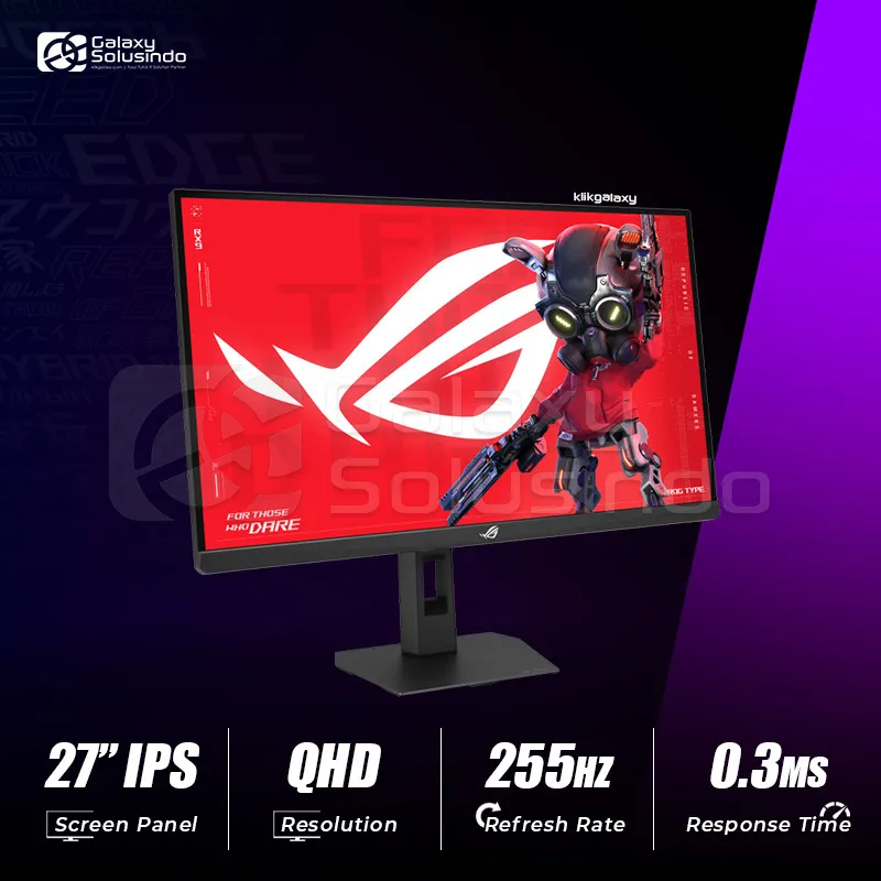 ASUS ROG Strix XG27ACMES 27 Inch Fast IPS 0.3ms QHD 255Hz Gaming Monitor -  MG