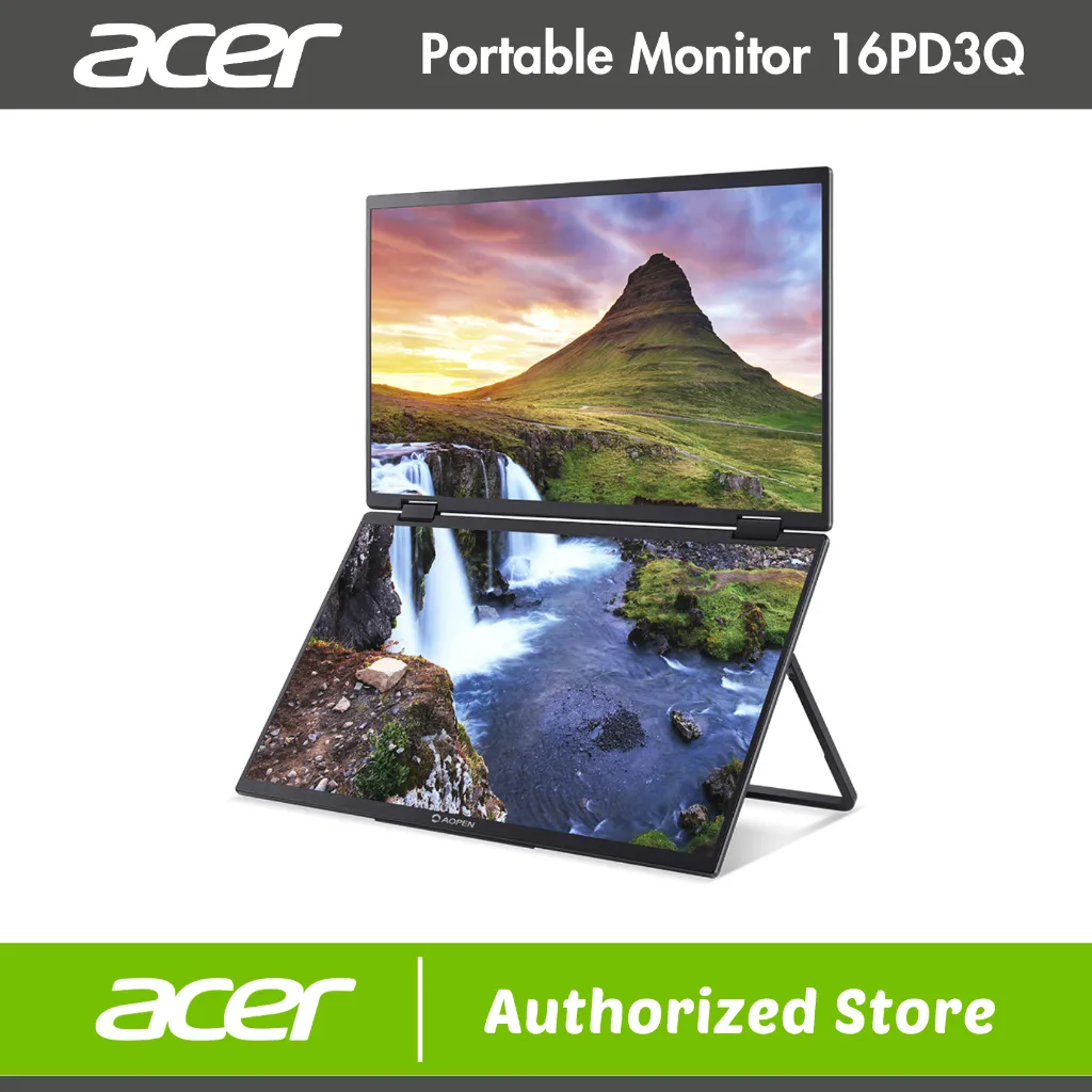 AOPEN By ACER PORTABLE MONITOR 16PD3Q BMIUUX 1920 X 1080