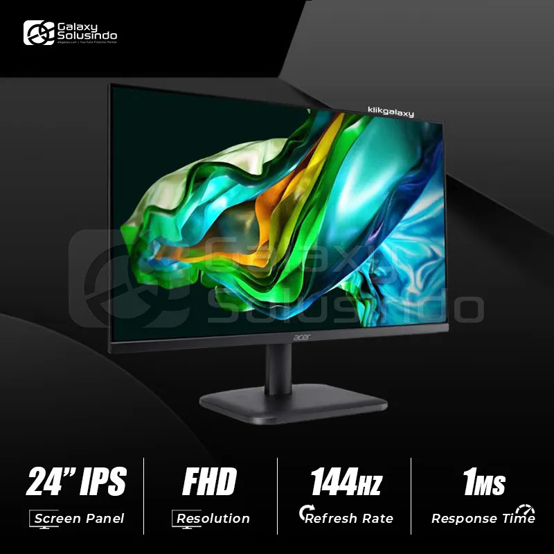 ACER EK241Y 24" IPS 1ms 144Hz FHD Gaming Monitor - MG