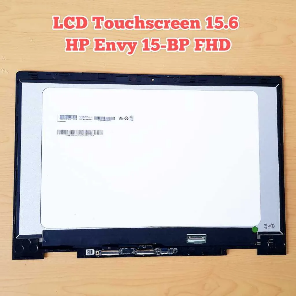 LCD Touchscreen 15.6” HP Envy X360 15-BQ 15M-BQ 15Z-BQ 15-BP 15M-BP 15T-BP NV156FHM-N35 LP156WF9-SPL1 FHD 30pin B156HTN06.1 With Frame