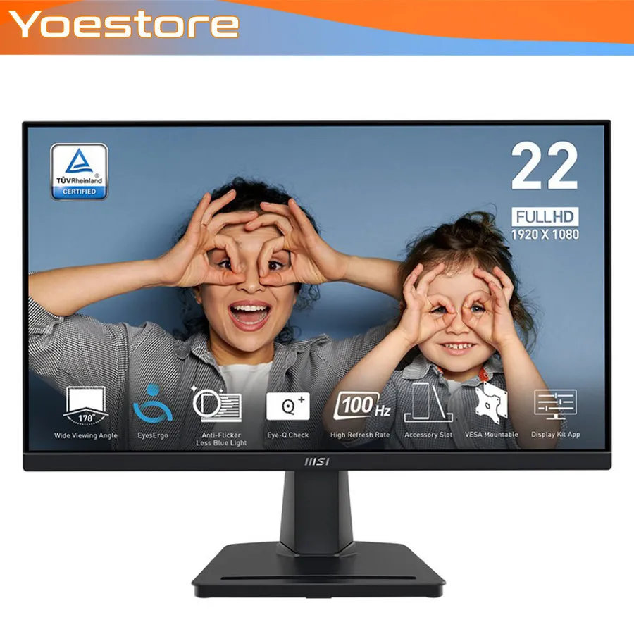MSI MONITOR PRO MP225 22" IPS/MP225V 22" VA 1080p FHD 100Hz