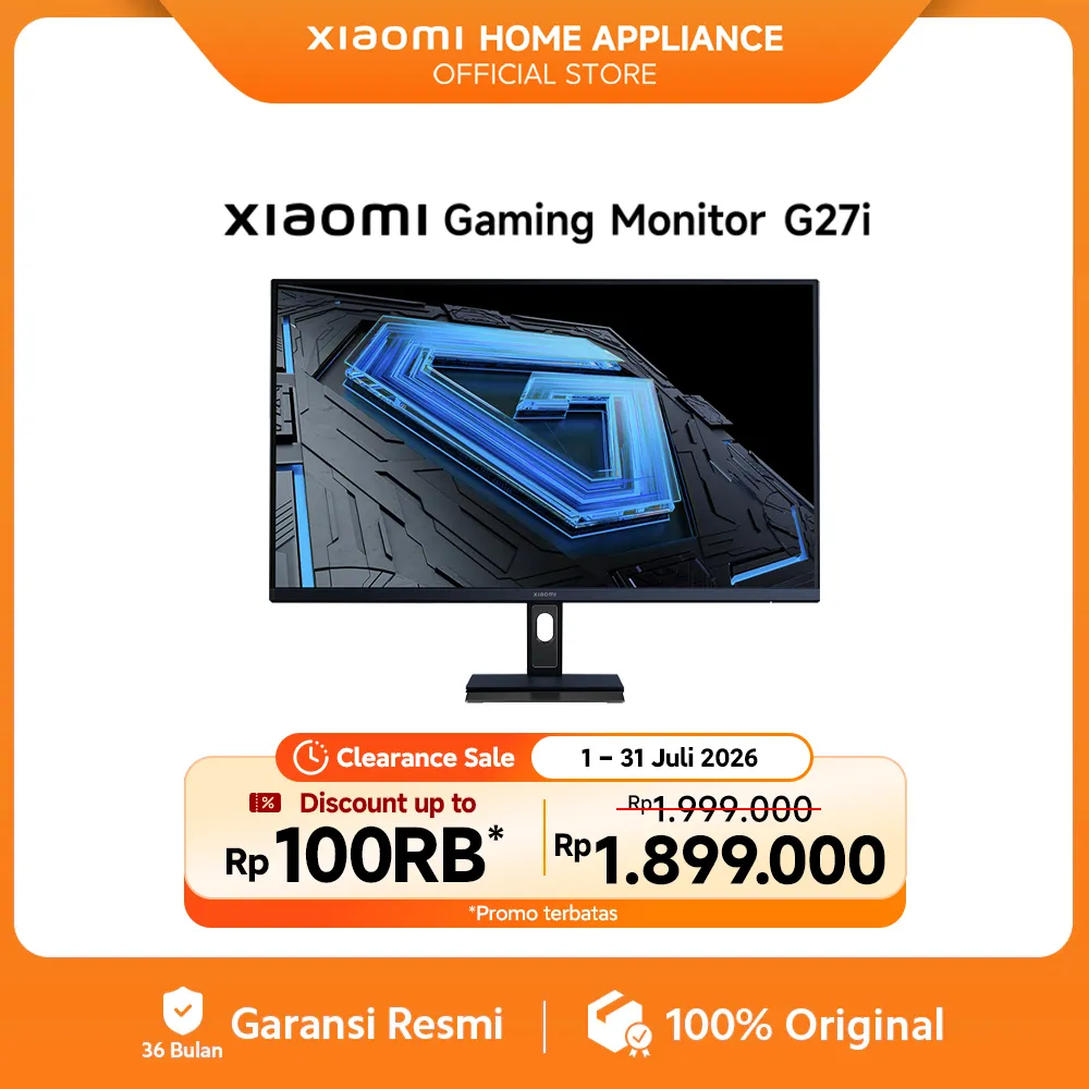 Xiaomi Gaming Monitor G27i 2026 | Faster Refresh Rate 200Hz | Fast IPS FHD Resolution | 1ms GTG Response Time | Certified VESA HDR400 [Official Store]