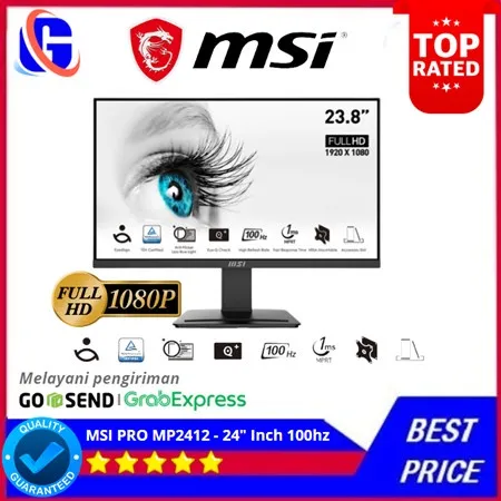 MSI PRO MP2412 - Monitor Full HD 24" Inch 100hz
