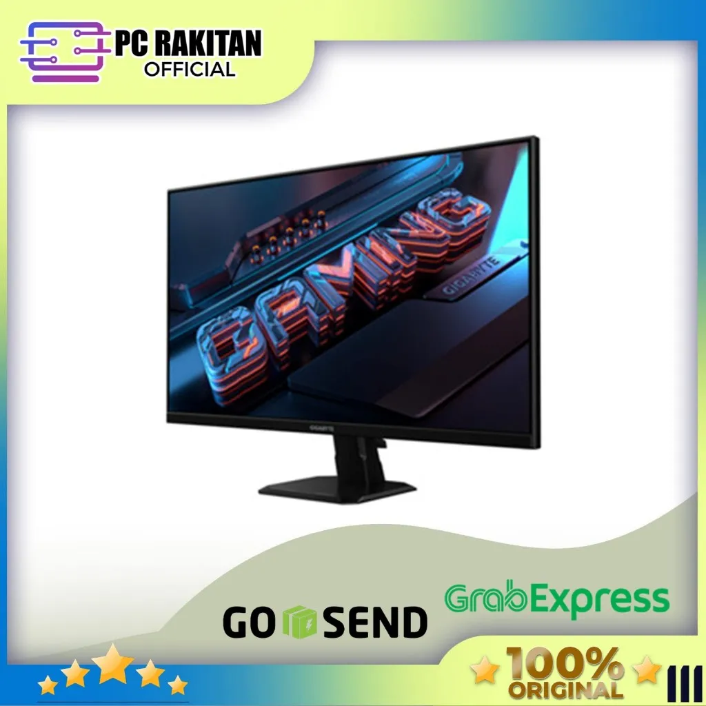 GIGABYTE GAMING MONITOR 27 INCH SS IPS QHD 2K 1440P 1MS 170HZ GS27Q HDR 3Y