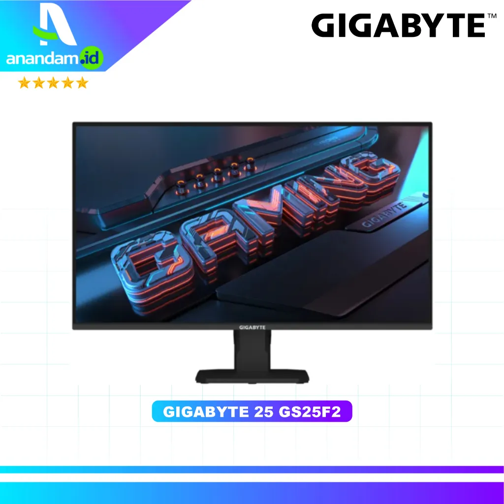 Monitor Gaming Gigabyte GS25F2 | 24,5 inch | FHD | Panel IPS 200Hz | Garansi Resmi 3 Tahun