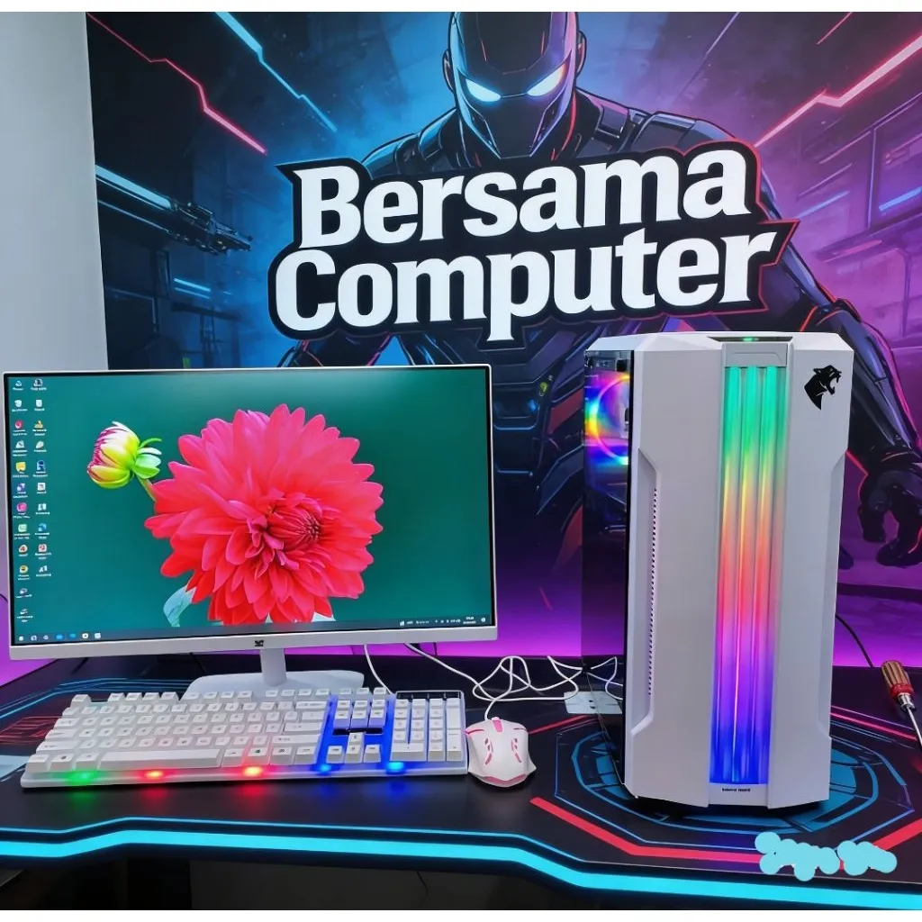 Satu Paket PC gaming Core i7 3770 |Ram 16gb | Ssd 120 gb | Hardisk 1Tera| Monitor 22in |Siap pakai