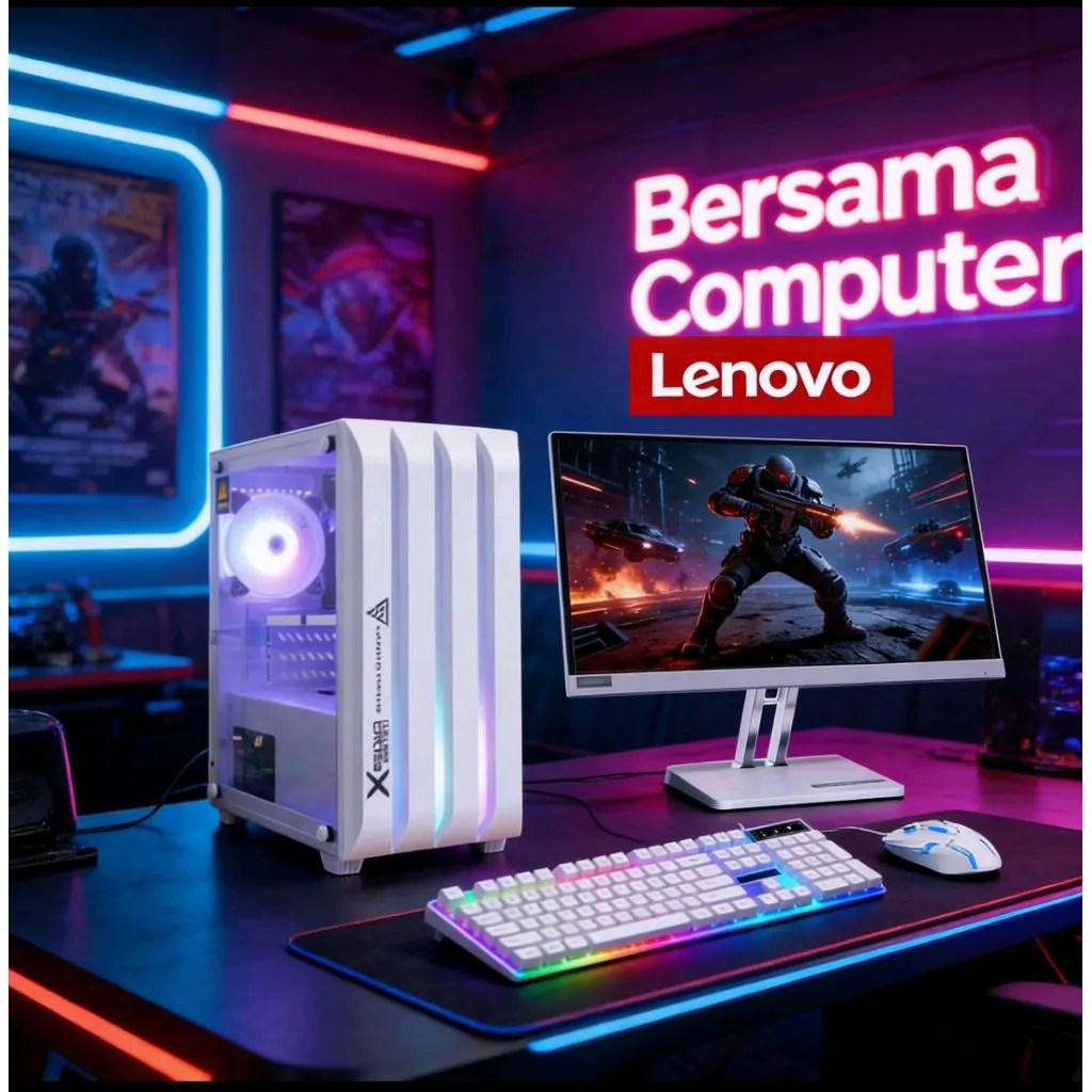 PC Gaming Editing core i7 Ram 16 gb Ssd 240 gb monitor 24 in full set