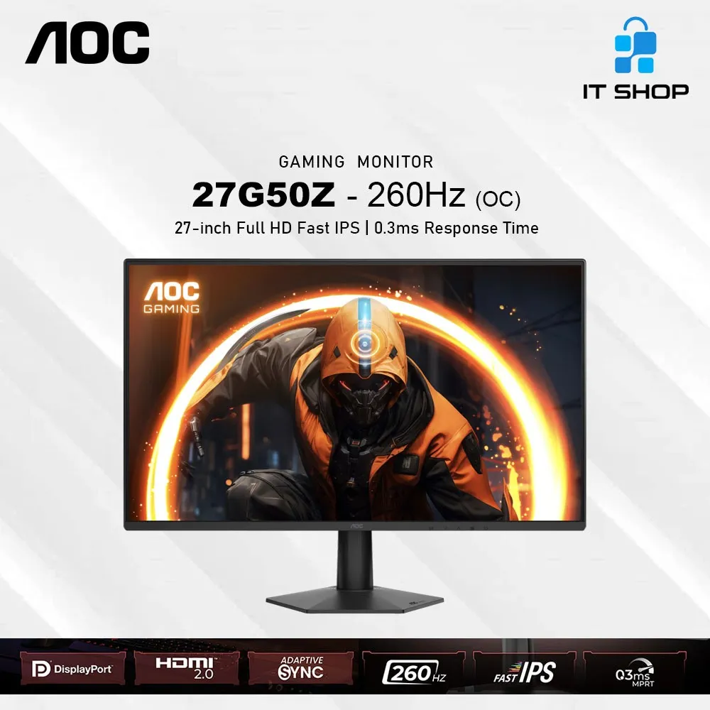 AOC 27G50Z 27 inch Full HD Gaming Monitor - 260Hz oc