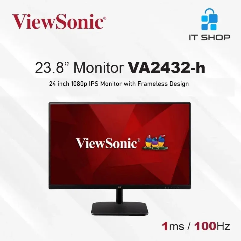 ViewSonic VA2432-H Monitor 24 Inch 100Hz