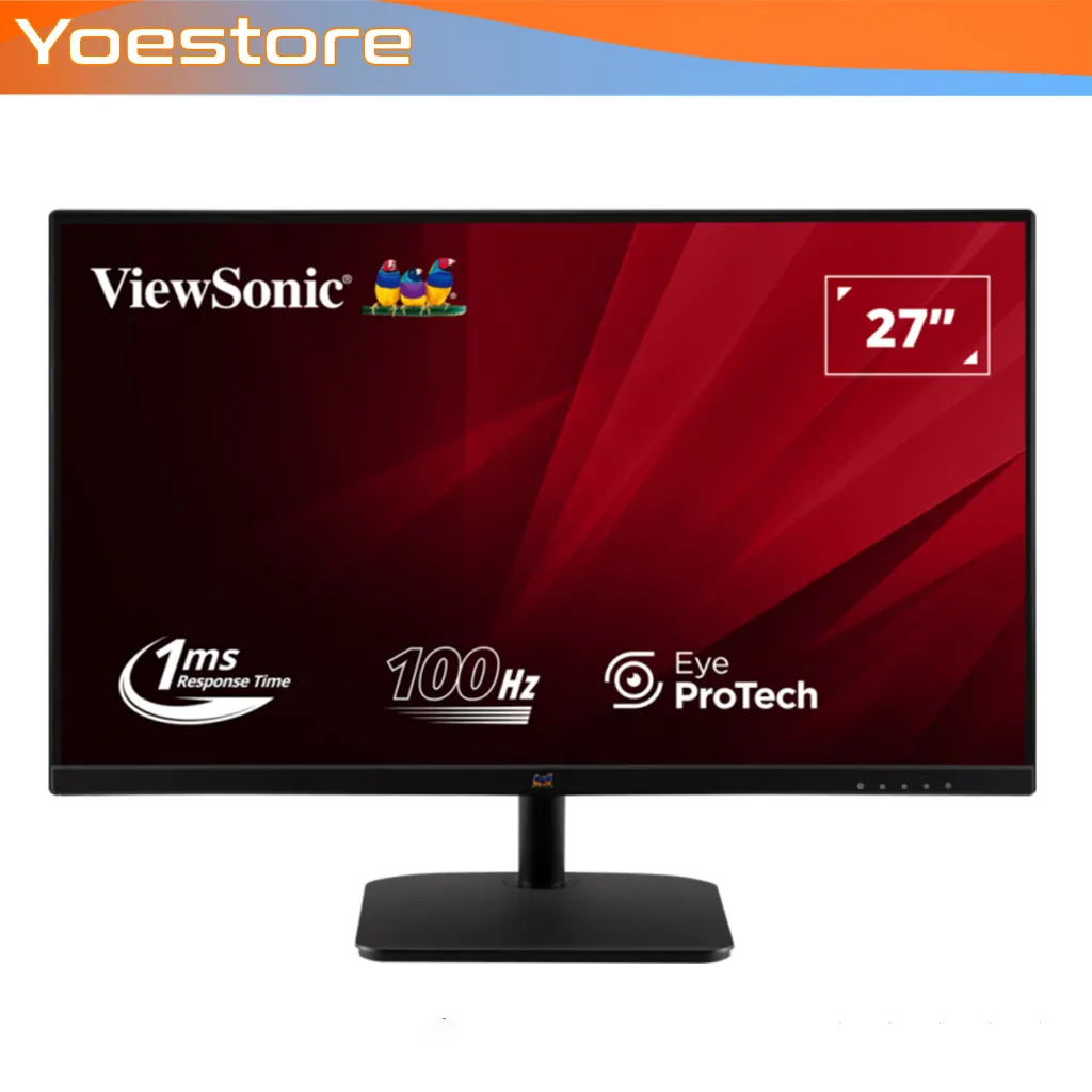 Monitor LED Viewsonic VA2732-H-2/VA2732-H-W-2 27" SuperClear IPS Full HD 1080p 100Hz 1ms BLACK WHITE