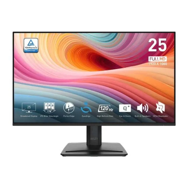MSI MONITOR 25 INCH OFFICE PRO MP251L E2 IPS FHD 120HZ (NON SPEAKER)