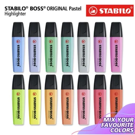 Stabilo Boss Pastel Highlighter [per 1 stabilo]