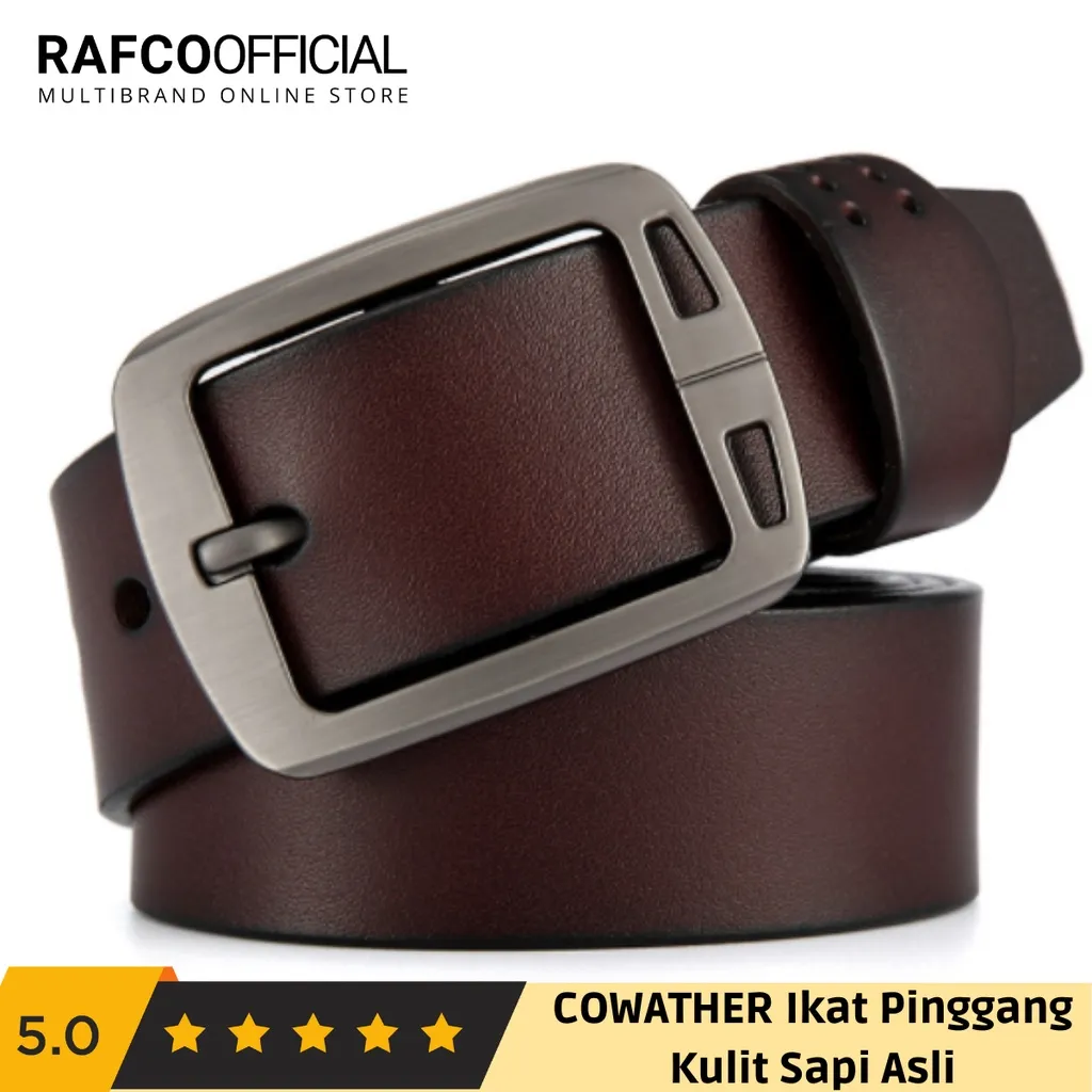 Ikat Pinggang Kulit Pria / Gesper Kulit Pria sabuk kulit fashion terbaru kulit Premium lapisan kualitas super