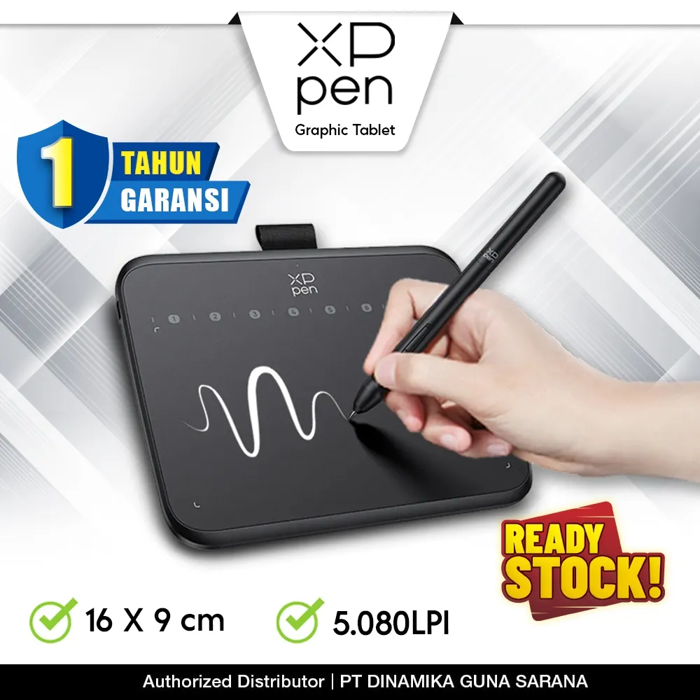 XP-Pen Deco 640 (16K) Graphic Drawing Tablet - Garansi Distributor Resmi