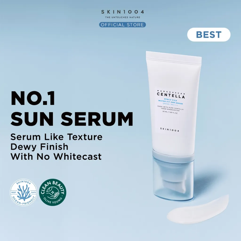 SKIN1004 Madagascar Centella Hyalu-Cica Water-Fit Sun Serum SPF50 PA++++