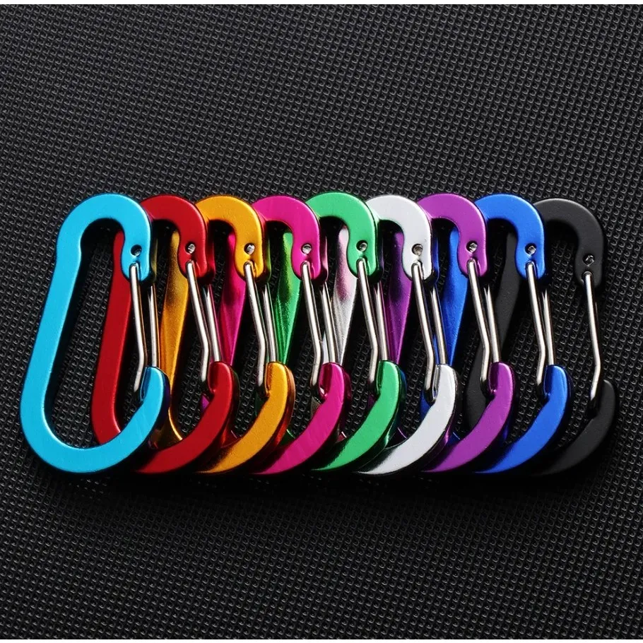 IRCO Gantungan Carabiner Aluminium Alloy - Carabiner Keychain Untuk Mengaitkan dan Menggantung Kunci
