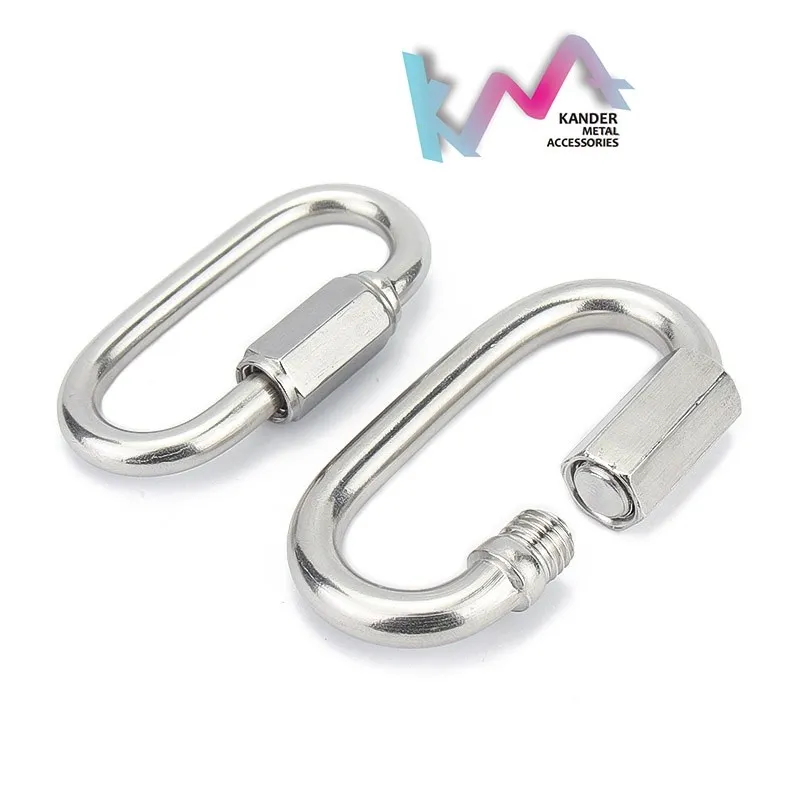 KANDER Stainless Steel Dogclips Snaphook Carabiner ZY006