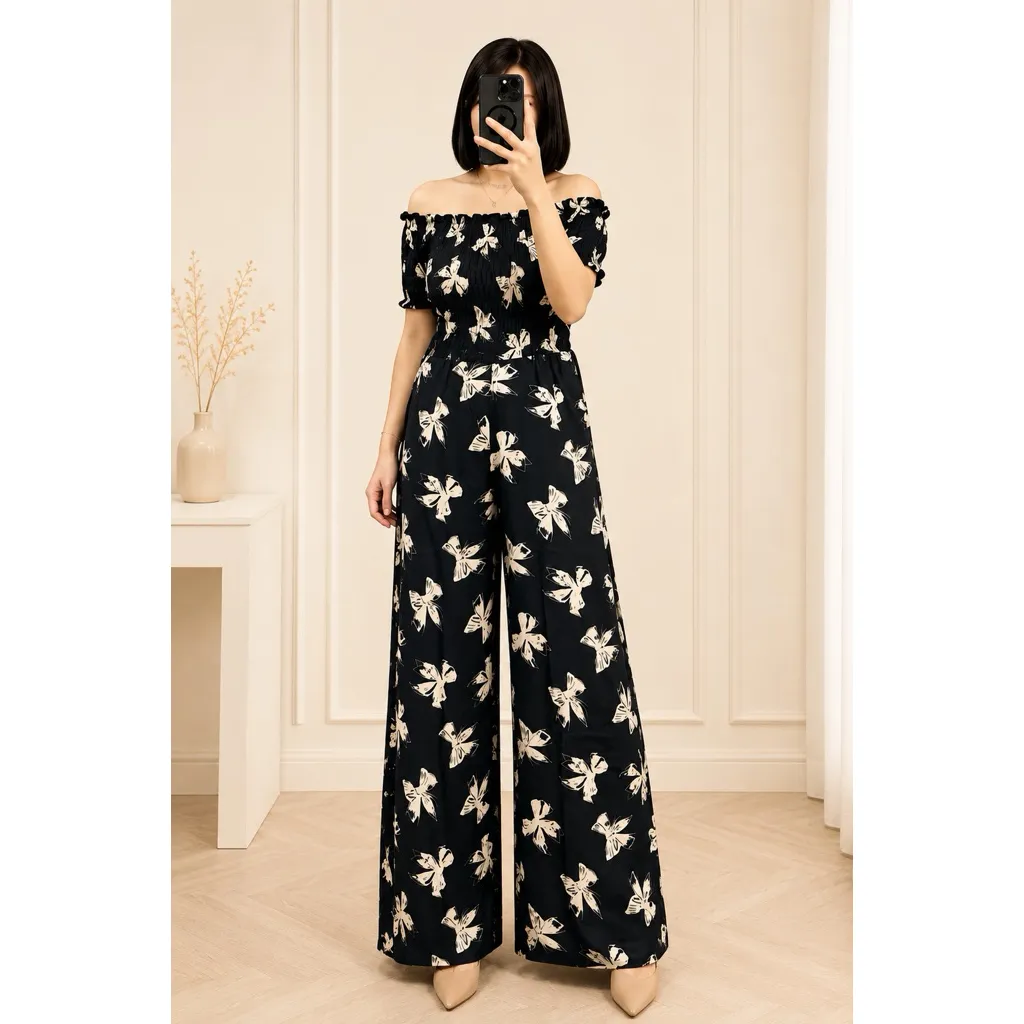 JUMPSUIT SABRINA RAYON WANITA LONG JUMPSUIT PREMIUM PAKAIAN WANITA