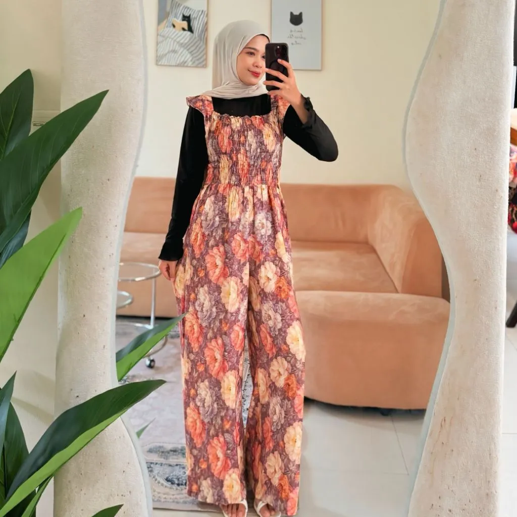 JUMPSUIT RAYON PREMIUM | DAILY OUTFIT | BY YENIWA FASHION