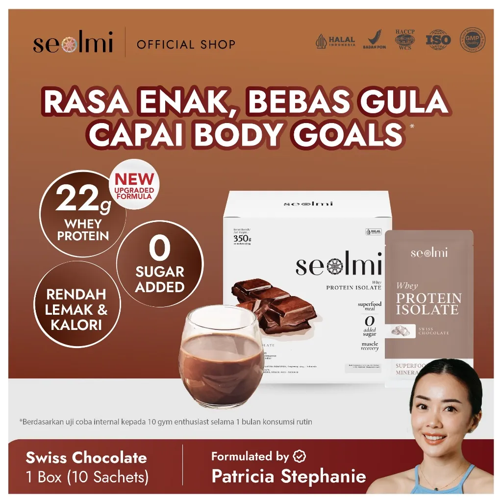 Seolmi Whey Protein Isolate Box 350Gr- Chocolate