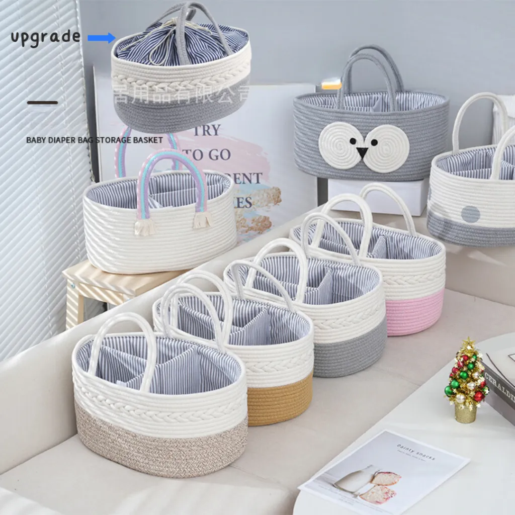 Rope Caddy Bag Impor happy bee-Organizer bag tas bayi-diaper bag bagus murah