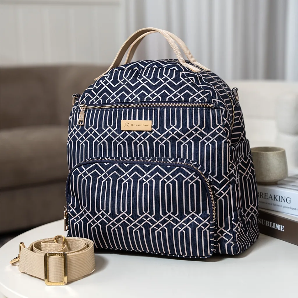 Tas Bayi Multifungsi | Diaper Bag | Boonaboo Serene Diaper Bag Midnight