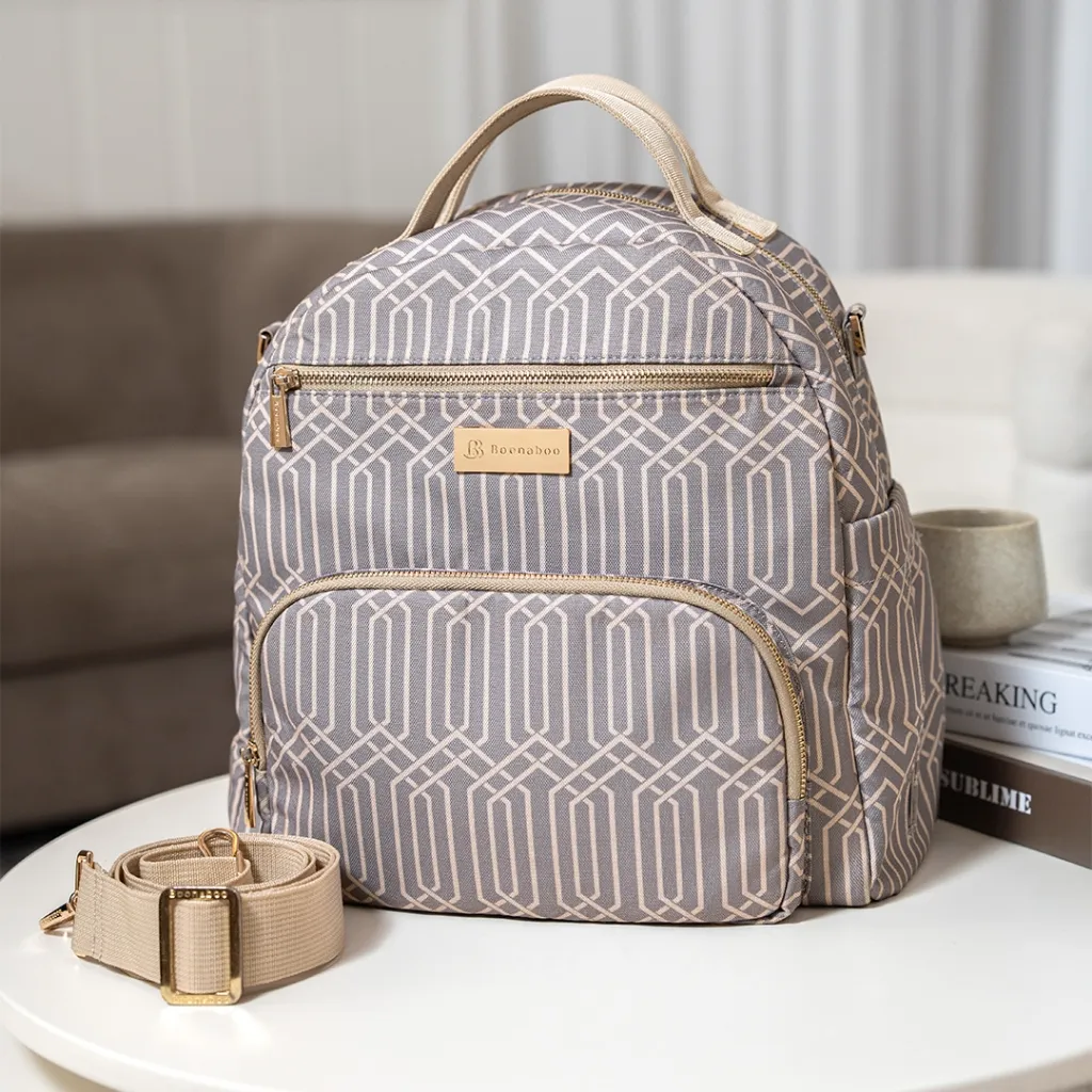 Tas Bayi Multifungsi | Diaper Bag | Boonaboo Serene Diaper Bag Grey