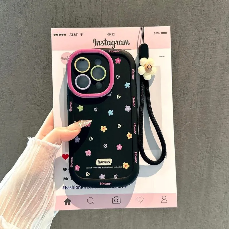 Untuk VIVO Softcase Casing Hp Silicone Case VIVO Y16 Y03 Y18 Y12 Y21 Y93 Y28 Y91C Y78 Y17 Y02 Y02S Y15 Y21S Y21A Y22 Y27 Y35 Y36 Y27S Y91 Y95 Y28 Y38 V25 V25E V30 PRO V29 Y56 V29E Y200 TPU Pola Dasi Fesyen Hitam Kecil Dan Seni Manis