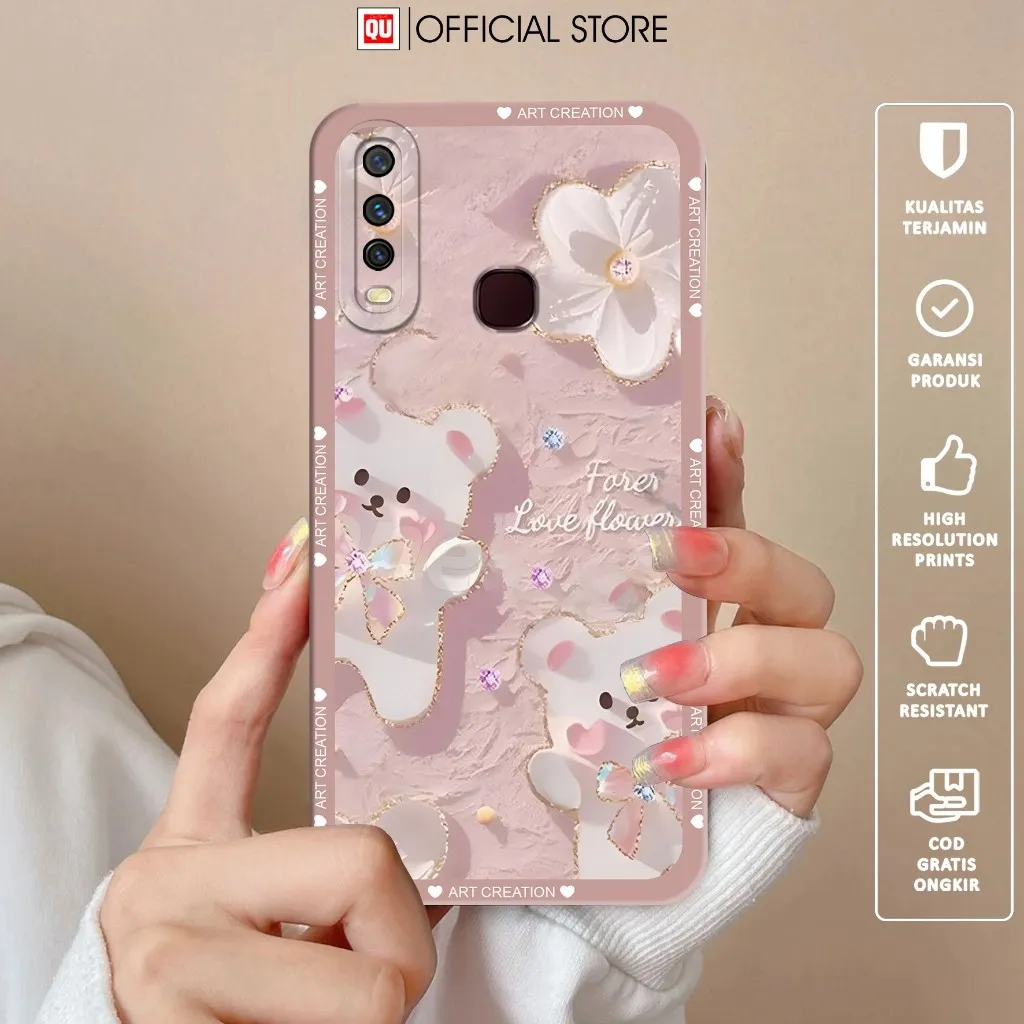 [ AM06 ] Premium Casing For VIVO Y12 Y12i Y15 Y17 Terbaru - Softcase Hp For VIVO Y12i Y12 Y15 Y17 - Case Hp - Silikon Hp - Kesing Hp - Cassing Hp Cewek / Cowok