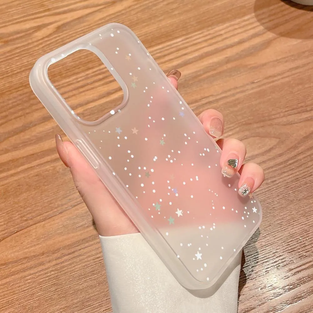 Star Hp Casing Untuk Samsung A57 A37 A27 S26 UItra A15 A16 A34 A17 A07 A56 A35 A53 A55 A06 A05S A54 A36 A26 S24 FE S23 Casing Ponsel Ultra Tipis TPU SoftCase FullCover Matte