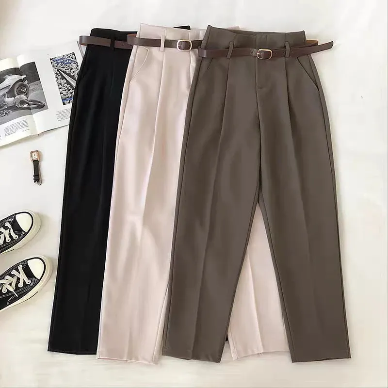 Celana Kerja Wanita Highwaist Pants / Celana kantor formal Highwaist Skinny pants polos korean style