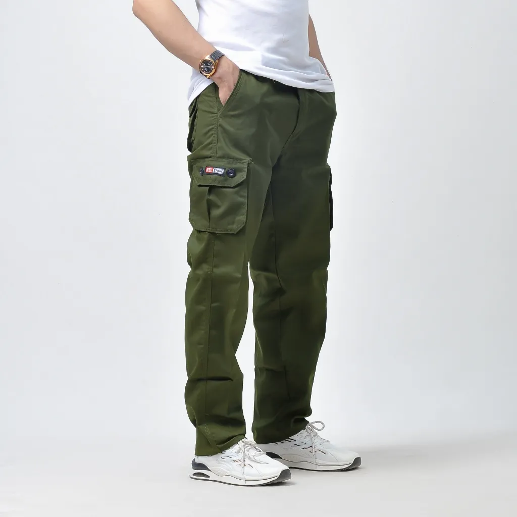 NZL - Size 27 - 38 Celana Cargo Panjang Pria Slimfit