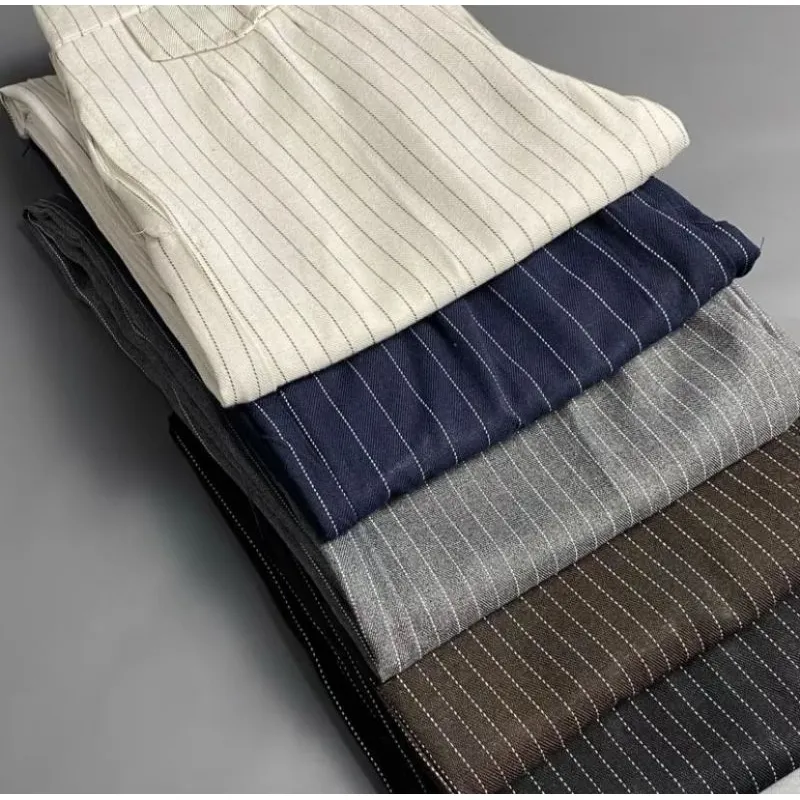 Oro Pants Stripe Salur - Celana Panjang Korean Style - Celana Highwaist - Celana Anti Kusut