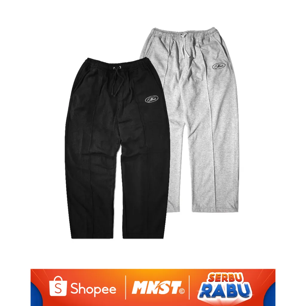 Mnst Celana Panjang Baggy SweatPants kalea